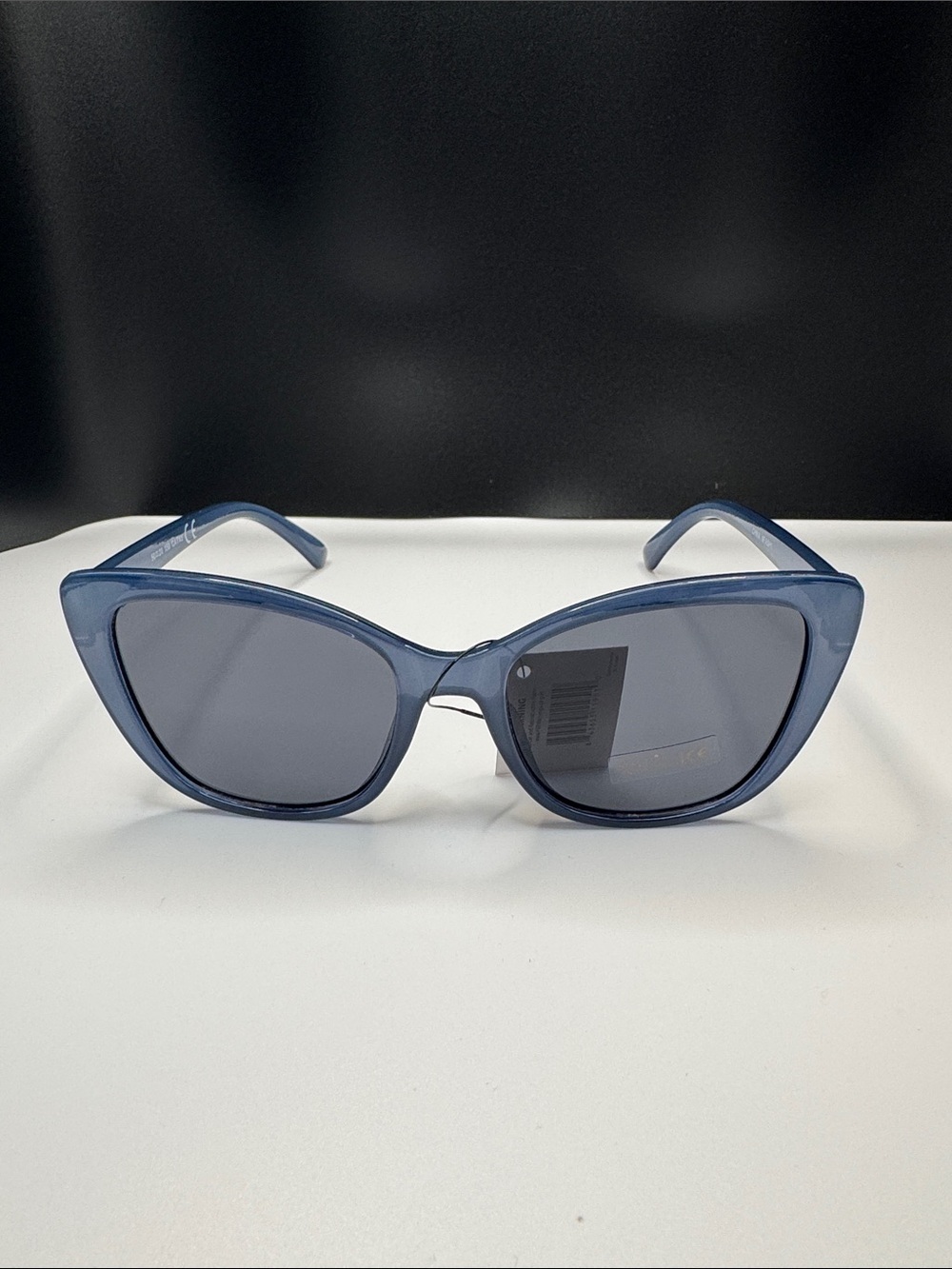 Blue Cat Eye Sunglasses - Women's Fashion Shades (3-10) UV 400 CE